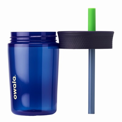 Owala 15oz Tumbler Water Bottles Kids Blue | 7482-GJBDU